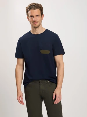 Cross Jeans Koszulka w kolorze granatowym rozmiar: XL