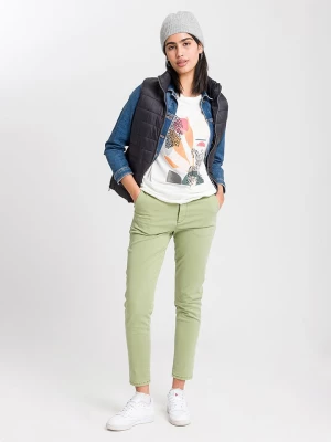 Cross Jeans Spodnie w kolorze oliwkowym rozmiar: W30