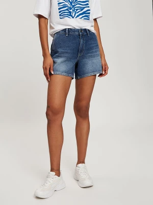 Cross Jeans Szorty dżinsowe w kolorze granatowym rozmiar: 27W