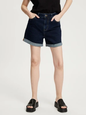 Cross Jeans Szorty dżinsowe w kolorze granatowym rozmiar: W26