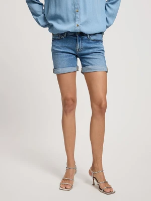 Cross Jeans Szorty dżinsowe w kolorze niebieskim rozmiar: 25W