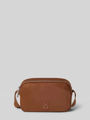 Crossbody bag z detal z logo model 'Avy' Bogner Średniobrązowy