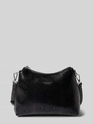 Crossbody Bag z detalem z logo Model „LILLEBY” Seidenfelt Czarny