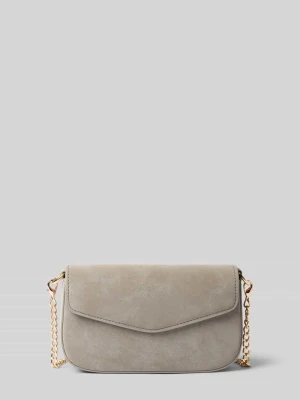 Crossbody bag z fakturowanym wzorem model 'Vanja' Seidenfelt Jasnoszary