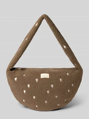 Crossbody Bag z futerka STUDIO NOOS Jasnobrązowy