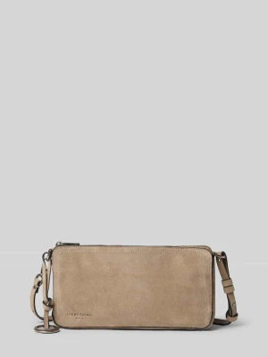 Crossbody bag z naturalnej skóry model 'CLARICE' Liebeskind Jasnoszary