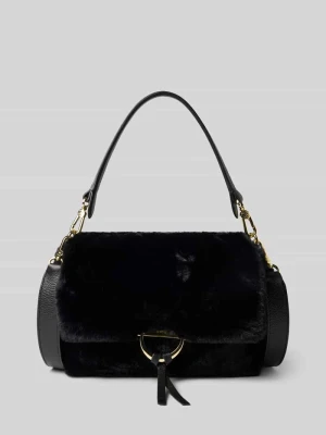 Crossbody Bag z naturalnej skóry model 'TEMI' Abro Czarny