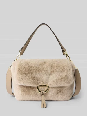Crossbody Bag z naturalnej skóry model 'TEMI' Abro Średniobrązowy