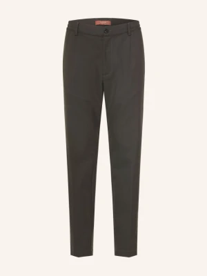 Cruna Chinosy O Kroju Extra Slim Fit gruen KHAKI