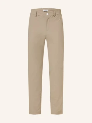 Cruna Spodnie Chino Solferino Slim Fit beige