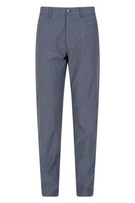 Crusade — męskie spodnie Commuter — długie - Navy Mountain Warehouse