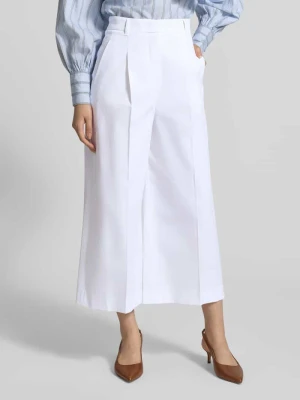 Culotte o kroju regular fit z mieszanki bawełny model 'TEQUILA' Max Mara Studio
