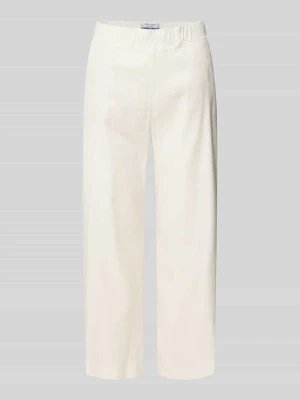 Culotte z mieszanki lnu o kroju regular fit, model 'PAM' Raphaela By Brax