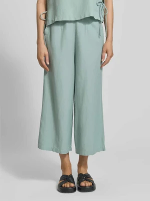 Culotte z mieszanki wiskozy z kieszeniami w szwach Model 'PRISILLA' Vila