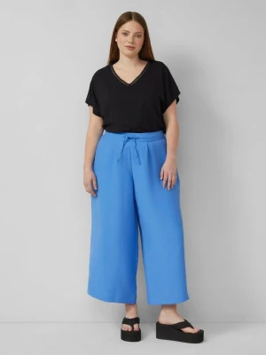 Culottes wykonane z lekko teksturowanej mieszanki wiskozy QS