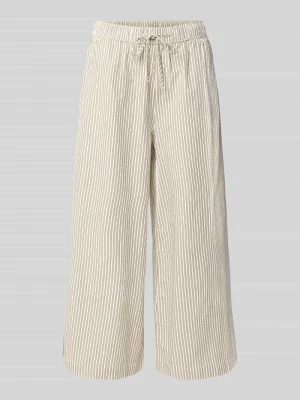 Culoty o kroju regular fit z czystej bawełny s.Oliver Écru