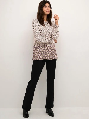 CULTURE Bluzka "Bora" w kolorze jasnoróżowo-czarnym rozmiar: XS