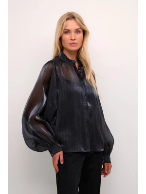 CULTURE Bluzka "Case" w kolorze czarnym rozmiar: M
