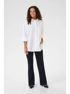 CULTURE Bluzka w kolorze białym rozmiar: XXL