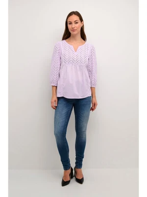 CULTURE Bluzka w kolorze lawendowym rozmiar: XL