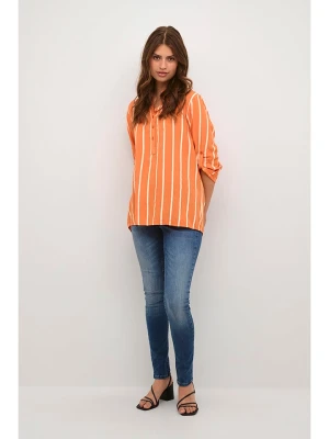 CULTURE Bluzka w kolorze pomarańczowym rozmiar: S/M