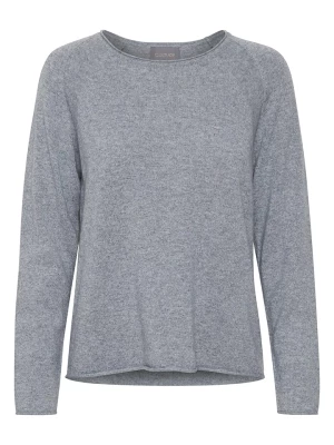 CULTURE Kaszmirowy sweter w kolorze szarym rozmiar: XS