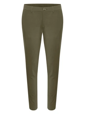 CULTURE Spodnie chino "Alpha" w kolorze khaki rozmiar: 42