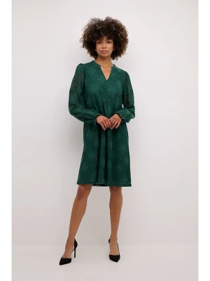 CULTURE Sukienka "Olu" w kolorze zielonym rozmiar: XL