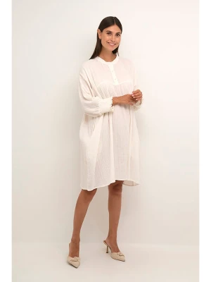 CULTURE Sukienka w kolorze białym rozmiar: XS