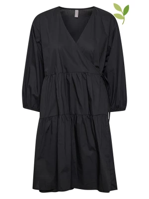 CULTURE Sukienka w kolorze czarnym rozmiar: L