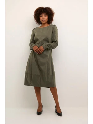 CULTURE Sukienka w kolorze oliwkowym rozmiar: XXL