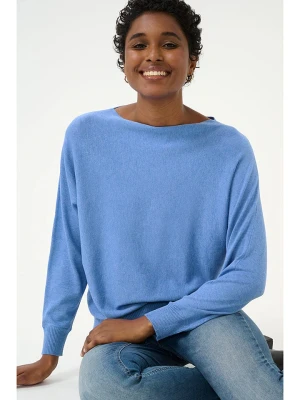 CULTURE Sweter w kolorze niebieskim rozmiar: L