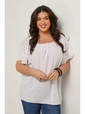Curvy Lady Bluzka w kolorze białym rozmiar: 40/42