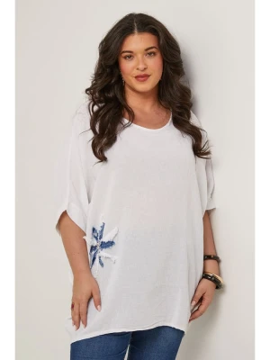 Curvy Lady Bluzka w kolorze białym rozmiar: 44/46