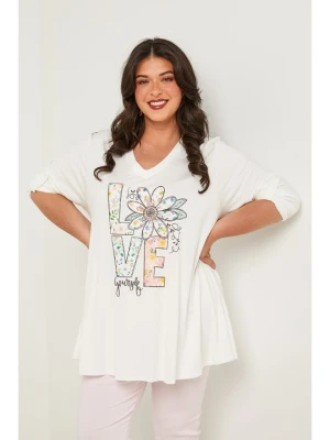 Curvy Lady Bluzka w kolorze białym rozmiar: 48/50