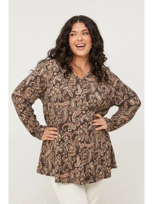 Curvy Lady Bluzka w kolorze brązowym rozmiar: 44/46