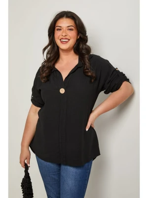 Curvy Lady Bluzka w kolorze czarnym rozmiar: 44/46