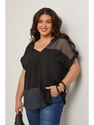 Curvy Lady Bluzka w kolorze czarnym rozmiar: 48/50