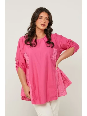 Curvy Lady Bluzka w kolorze różowym rozmiar: 40/42