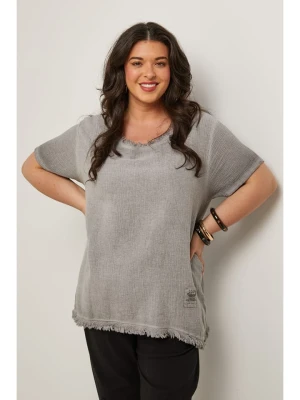 Curvy Lady Bluzka w kolorze szarym rozmiar: 44/46