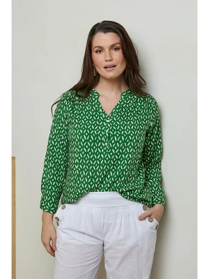 Curvy Lady Bluzka w kolorze zielonym rozmiar: 42