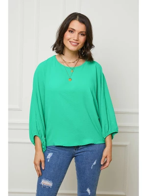 Curvy Lady Bluzka w kolorze zielonym rozmiar: 48/50