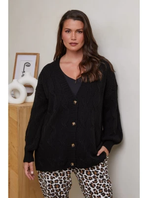 Curvy Lady Kardigan w kolorze czarnym rozmiar: 40/42