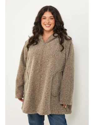 Curvy Lady Kurtka przejściowa w kolorze beżowym rozmiar: 48/50