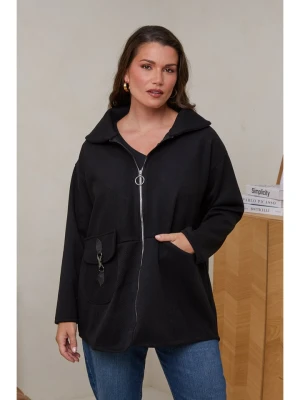 Curvy Lady Kurtka przejściowa w kolorze czarnym rozmiar: 40/42