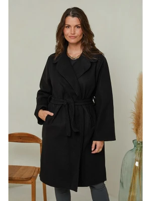 Curvy Lady Płaszcz przejściowy w kolorze czarnym rozmiar: 40/42