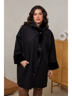 Curvy Lady Płaszcz zimowy w kolorze czarnym rozmiar: 40 / 42