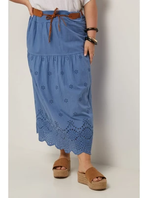 Curvy Lady Spódnica w kolorze niebieskim rozmiar: 44/46