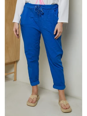 Curvy Lady Spodnie w kolorze niebieskim rozmiar: 44/46