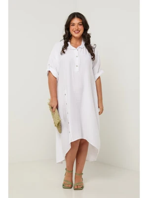 Curvy Lady Sukienka w kolorze białym rozmiar: 40/42